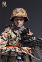 Waffen SS Soldier - World War II - Alert Line 1/6 Scale Figure