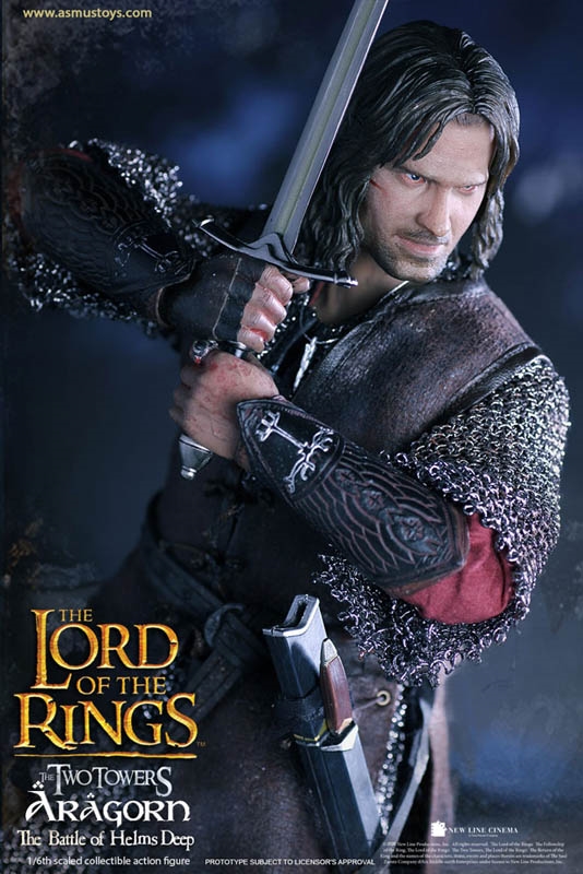 Aragorn at Helm's Deep - Lord of the Rings - Asmus 1/6 Scale Figure