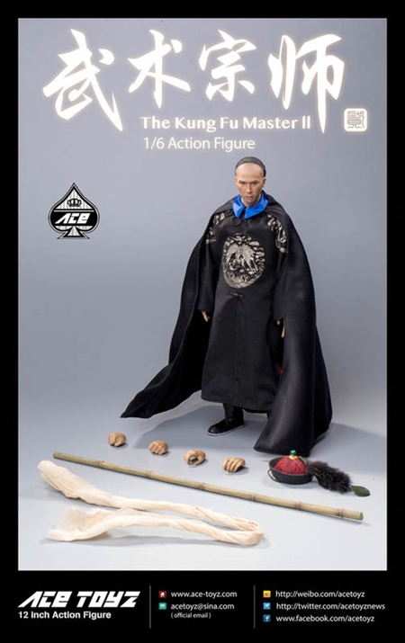 Action Figure Gift Toy ACE TOYZ 1/6 Martial Arts Master 2 Full Box Doll AT-008 