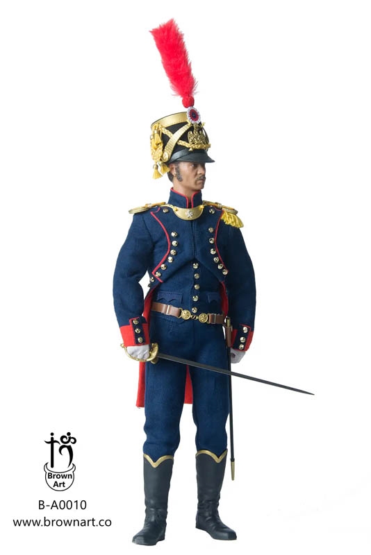 Officer of the Artillery of the Guard - Napoleonic - Brown Art 1/6