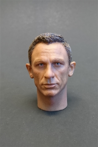 1/12 Smile Ant-Man Male Head Carving Unpainted Head Sculpt fit 6'' ml shf Doll 