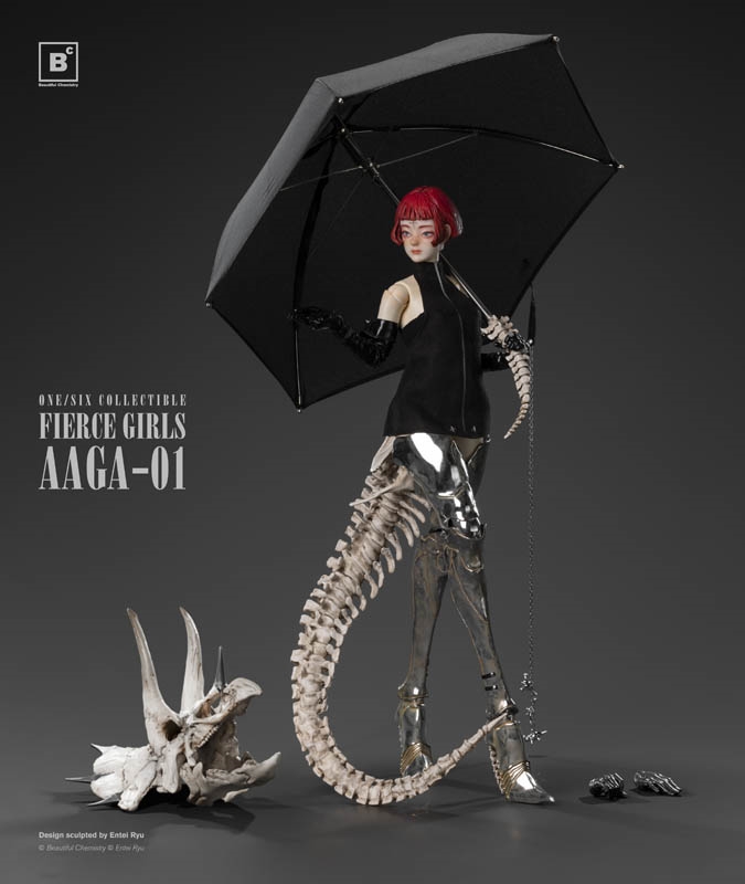 Bone Girl Triceratops - Fierce Girls Series - Beautiful Chemistry x ...