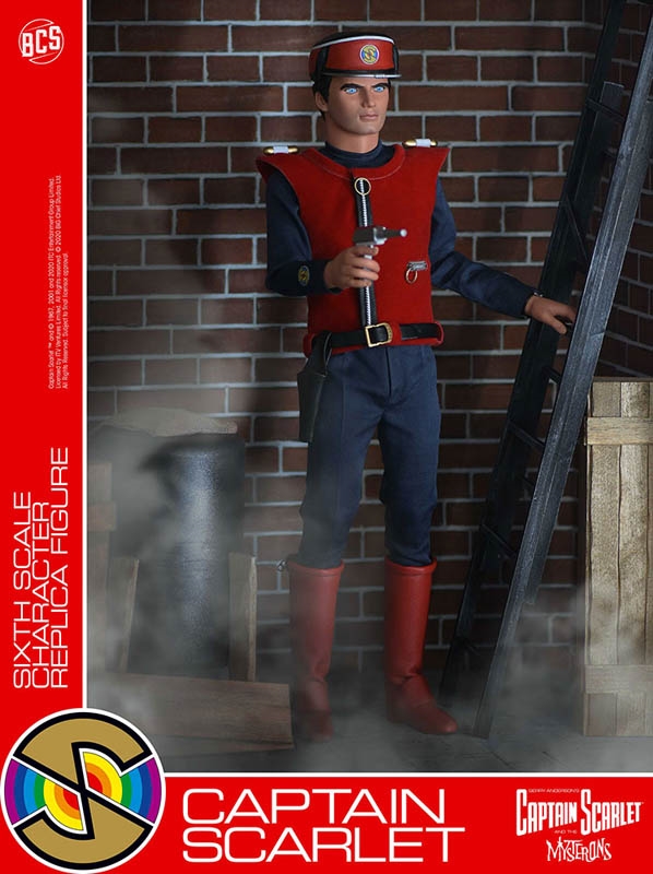Captain Scarlet - Captain Scarlet Spectrum Edition Character Replica - Big Chief 1/6 Scale Figure