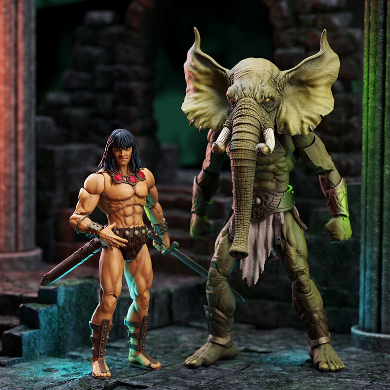 Young Conan and Yag Kosha - Boss Fight Studio Collectible Set
