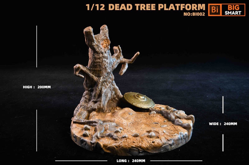 Dead Tree Platform - Big Smart 1/12 Scale Diorama Accessory