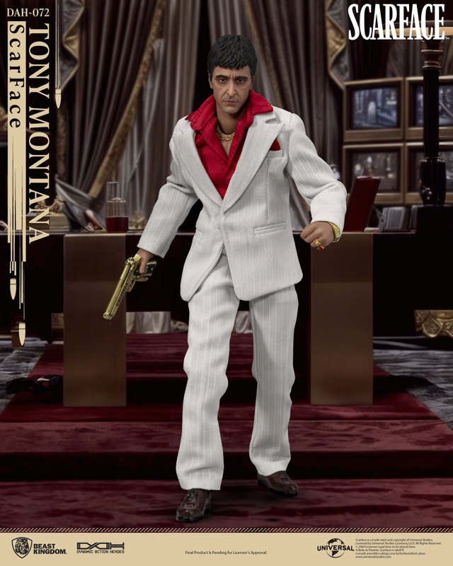 Tony Rocco Action Figure Tony Montana - Scarface - Beast Kingdom Action Figure