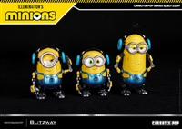 POP DX Minions Trio (Bob, Stuart & Kevin) - Carbotix - Blitzway Action Figure