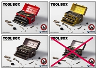 Tool box - Three Color Versions -  CAT Toys 1/6 Scale Figure