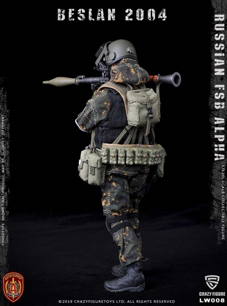 Crazy Figure 1//12 Russian FSB Alpha Special Forces Grenadier LW008