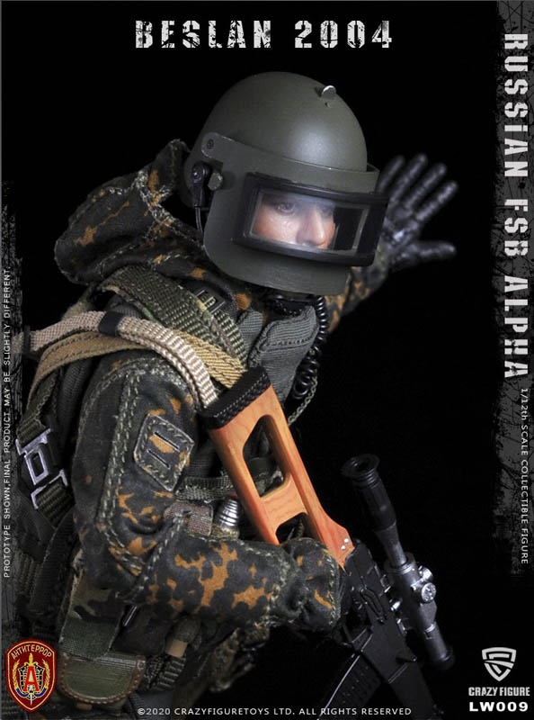 1//6 Scale Russian Special Forces Soldier Action Figure Model 12/" Body Toys