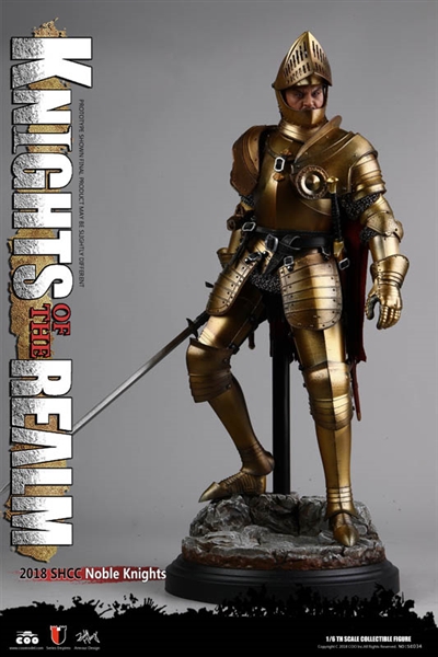 CooModel 1:6 SE034 Knights of The Realm Noble Knight Figure Brown Belt 
