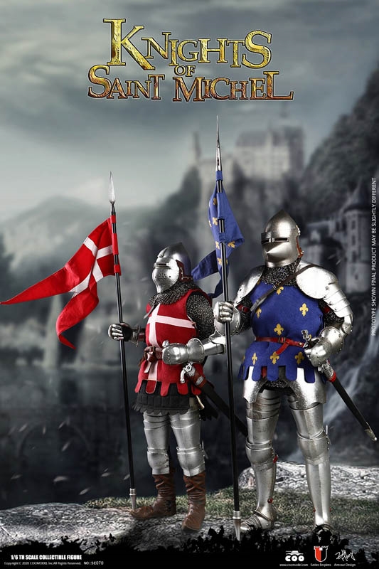 Knights of Saint Michel - COO Model Diecast Alloy Series 1/6 Scale Figure Set