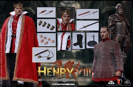 Henry VIII - Tudor Dynasty Version - COO Model 1/6 Scale Figure