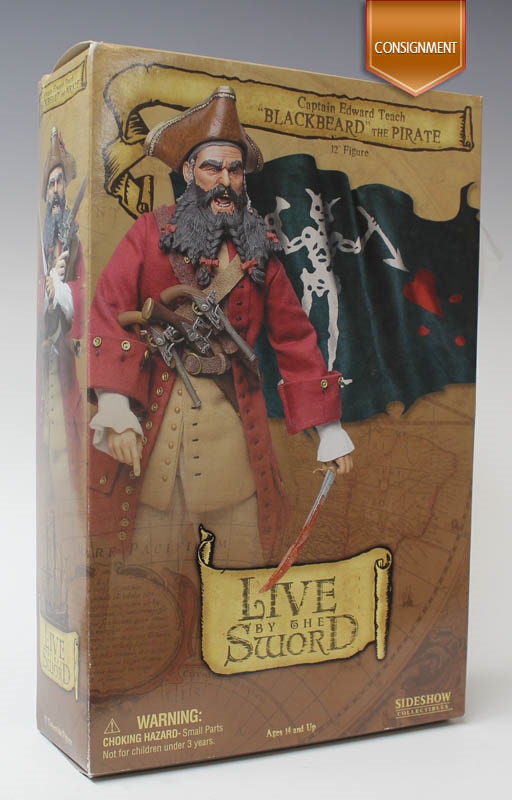 Blackbeard the Pirate - Sideshow 1/6 Scale Figure 5901 CONSIGNMENT