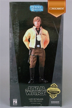 Luke Skywalker Yavin Rebel Hero Version Sideshow