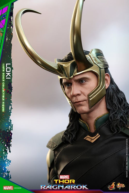 Ragnarok Loki 1/6 Scale Hot Toys MMS472 Thor vambraces 