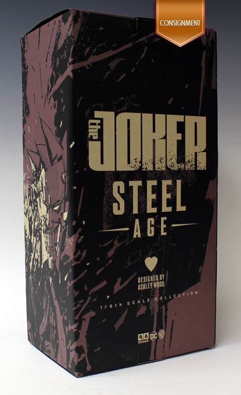 The Joker Steel Age - DC Comics - ThreeA x Ashley Wood 1/6 Scale Figure CONSIGNMENT