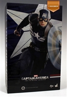 Captain America Stealth Suit - Captain America 2: The Winter Soldier -  Hot Toys MMS 242 1/6 Scale Figure - CONSIGNMENT