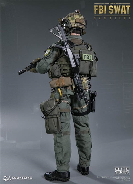 FBI SWAT Team Agent - San Diego Midnight OPS "A" - DAM 1/6 ...