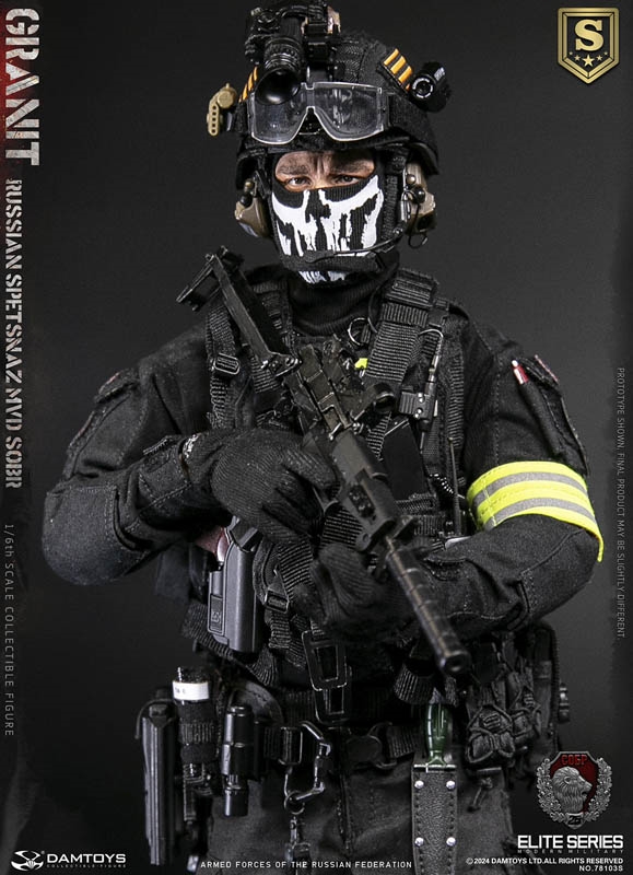 Russian Spetsnaz MVD SOBR Grant Special Edition - DAM Toys 1/6 Scale Figure