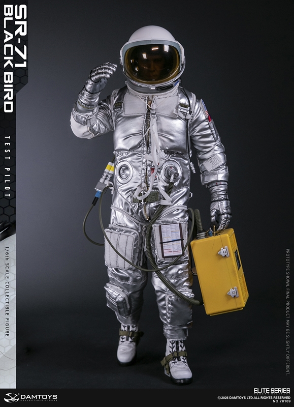 SR-71 Black Bird Test Pilot - Dam Toys 1/6 Scale Figure