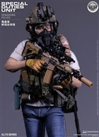 Hong Kong Police Special Duties Unit “Flying Tigers” - Assault Team Leader - Dam Toys 1/6 Scale Figure