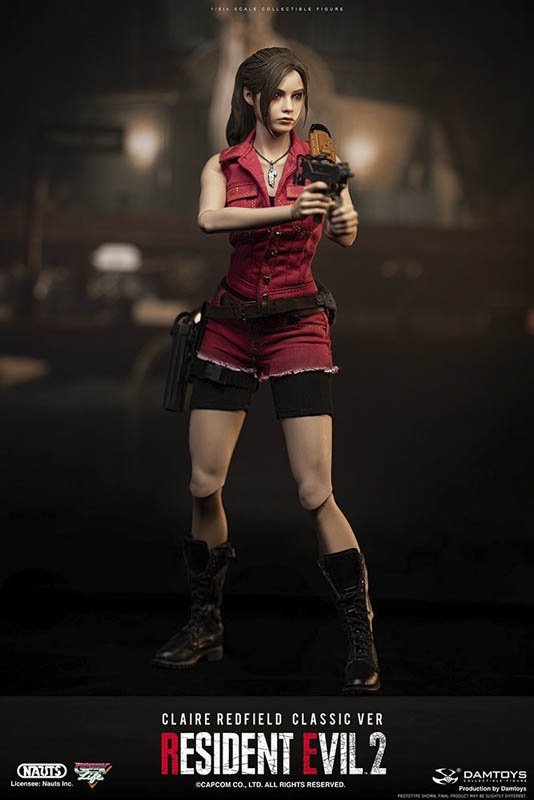 DAMTOYS 1/6 Resident Evil 2 Remake Ver. Claire Redfield Figure