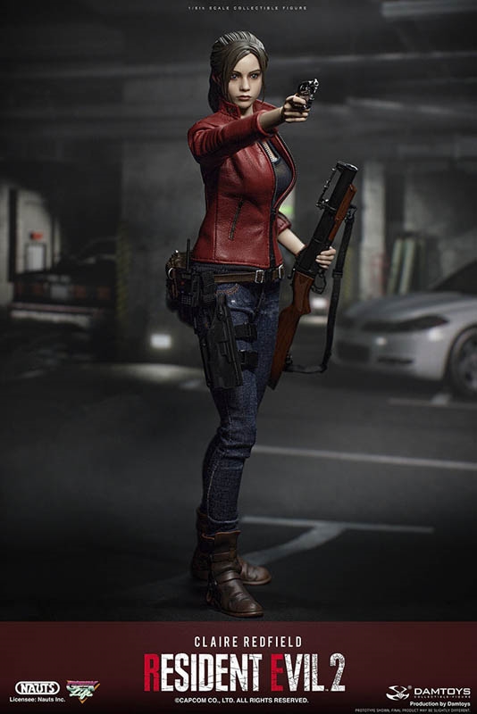 DAMTOYS 1/6 Resident Evil 2 Remake Ver. Claire Redfield Figure Model  Collect BN