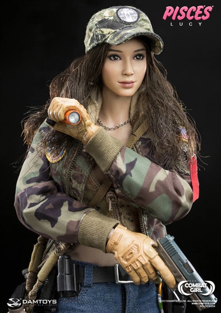 Lucy - Combat Girl Series - Pisces - DAM Toys 1/6 Scale Figure