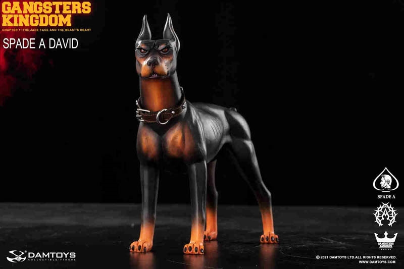 Dobermann for David Spade A - Gangster's Kingdom - DAM Toys 1/6 Scale Figure