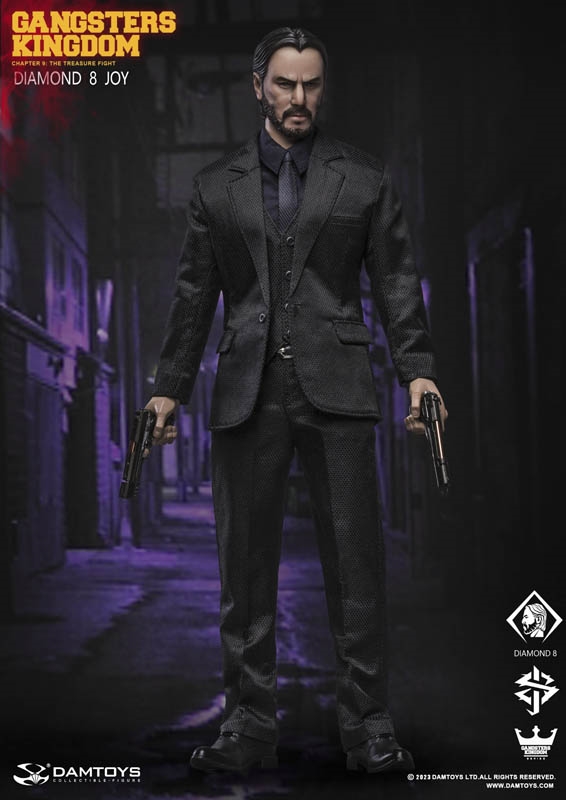 Joy - Diamond 8 - Gangster's Kingdom - DAM Toys 1/6 Scale Figure