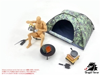 Camping Equipment Set B - Dragon Horse 1/12 Scale Accessories