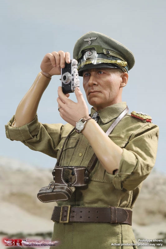 Erwin Rommel - The Desert Fox General Field Marshal Afrika Korps- DiD 1/6 Scale Figure