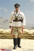 Erwin Rommel The Desert Fox - General Field Marshal of German Afrika Korps- Mini Reich Series - DID 1/12 Scale Figure