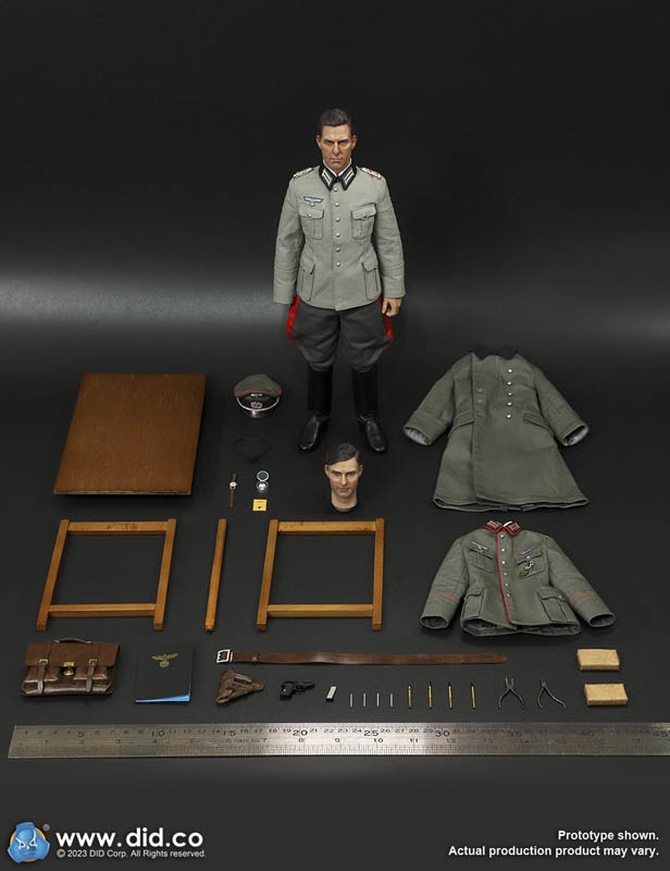 1/6 フィギュア　CLAUS VON STAUFFENBERG A Set Claus von Stauffenberg - Operation Valkyrie Oberst I.G. - DiD 1/6