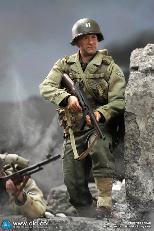 Captain Miller - WWII US Ranger Battalion Series 3 - DiD 1/6 Scale Figure