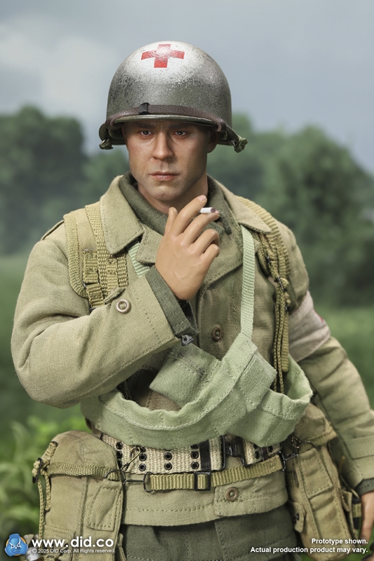 Medic Wade - US 2nd Ranger Battalion Series 7 World War II - DiD/3R 1/6 Scale Figure