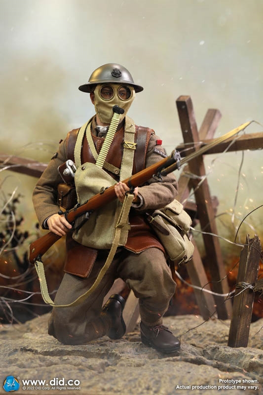 Tom - British Infantry Lance Corporal - World War I - DiD 1/6 Scale Figure