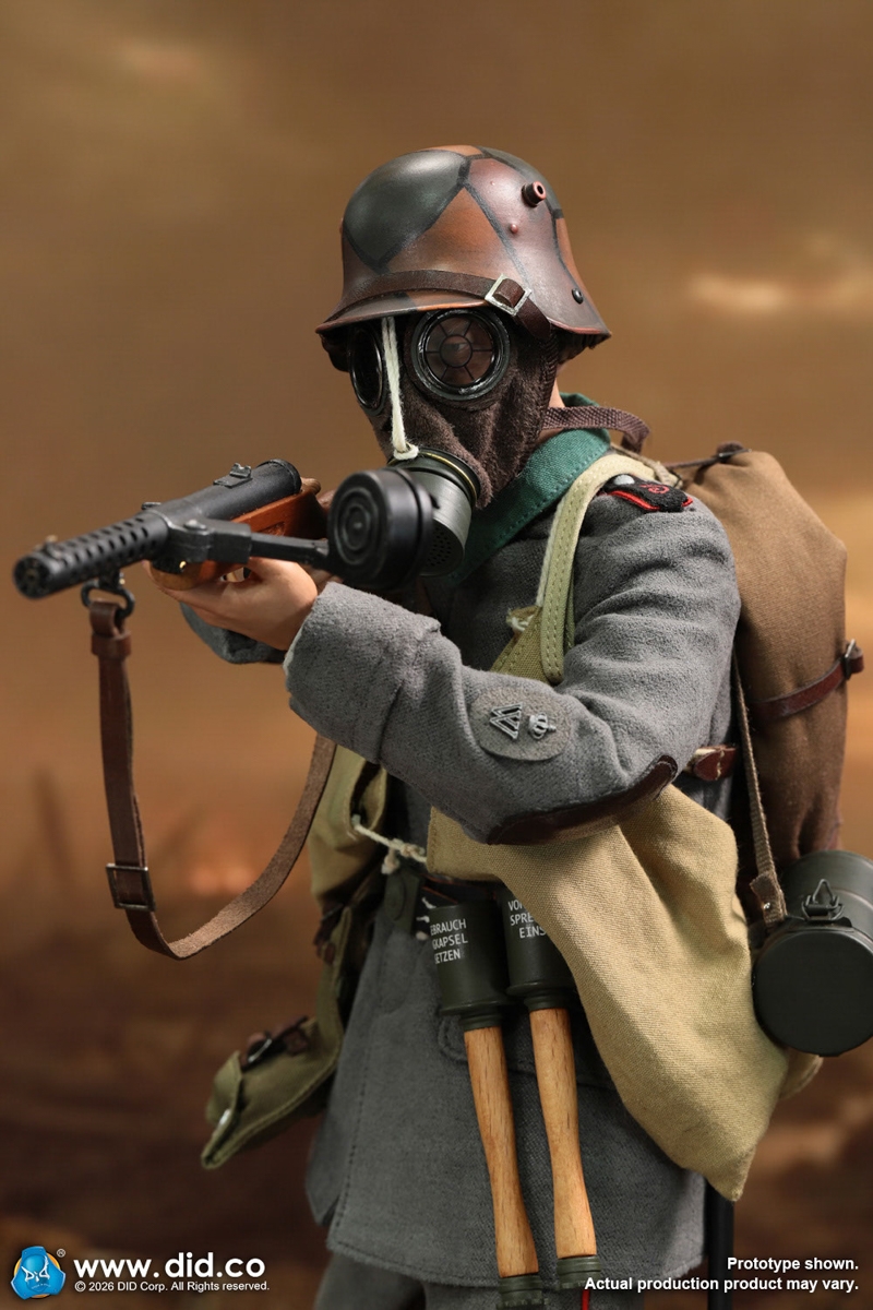 Bodo - German Stormtrooper Infantry  - World War I - DiD 1/6 Scale Figure