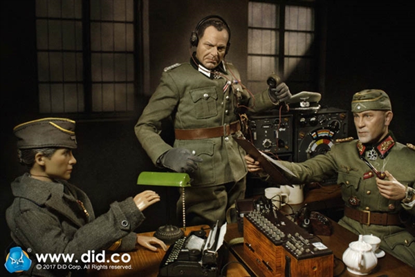 DID WWII German general Drud white shirt 1/6 toys 3R soldier alert Joe dragon 