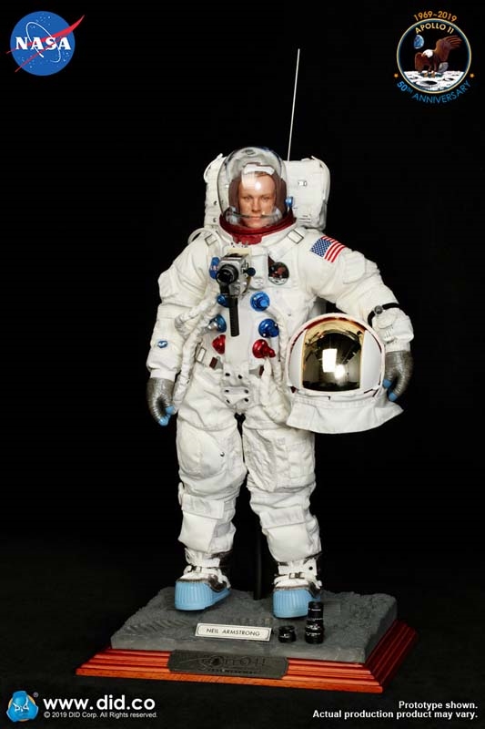Apollo 11 Lunar Landing Moon Astronaut Neil Armstrong 1:18 Figure Model Toy Gift