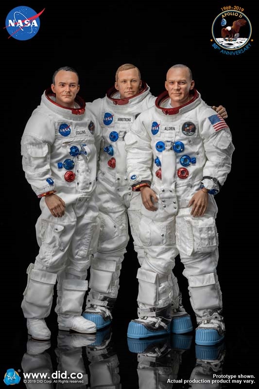DID APOLLO 11 Astronauta Buzz Aldrin Orologio da polso Loose SCALA 1/6th 