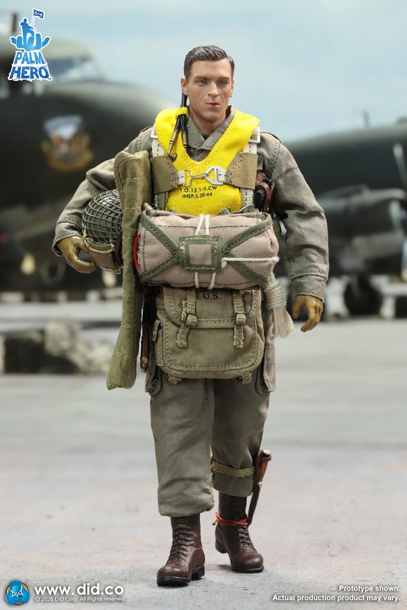 Captain Winters - WWII U.S. Army 101st Airborne Division - DiD 1/12 Scale Figure