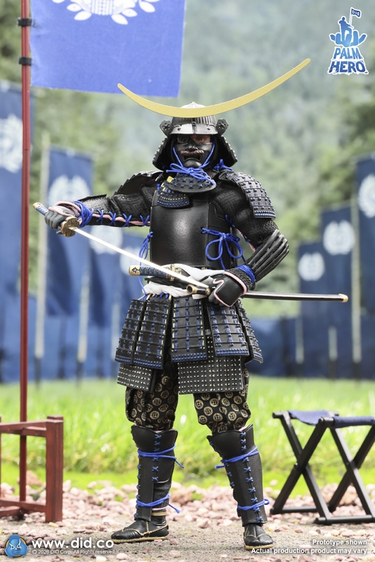 Date Masamune - Palm Hero Japan Samurai Series 4 - DiD 1/12 Scale Figure