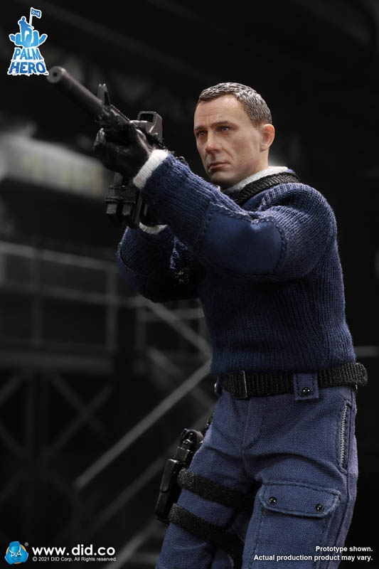 Agent Jack - MI6 - Palm Heroes - DiD 1/12 Scale Figure