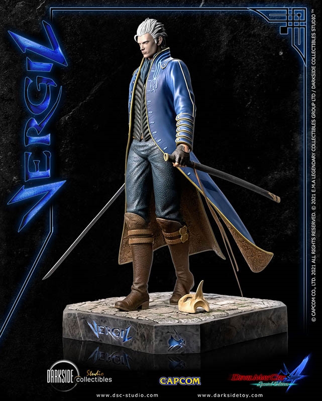 Prime 1 Studios Devil May Cry 3 (Vergil) (Regular Version) 1/4 Scale Statue