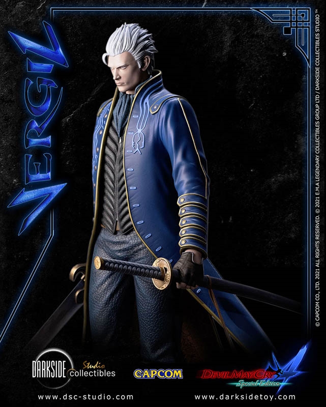 Devil May Cry 3 Vergil 1/4 Scale Figure Pre-Orders Available