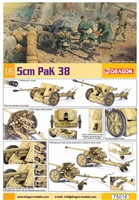1/6 5cm PaK 38 - Dragon Models 1/6 Scale Model Kit