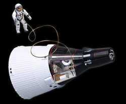 1/72 Gemini Spacecraft with Spacewalker