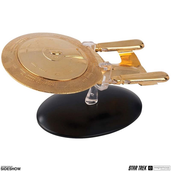 U.S.S. Enterprise NCC-1707-D (Gold Edition) - Star Trek - Eaglemoss Model